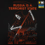 M-Tac футболка russia is a terrorist state Oversize Cotton Hard Black