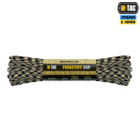 M-Tac паракорд 550 type III 30m Black/Sand