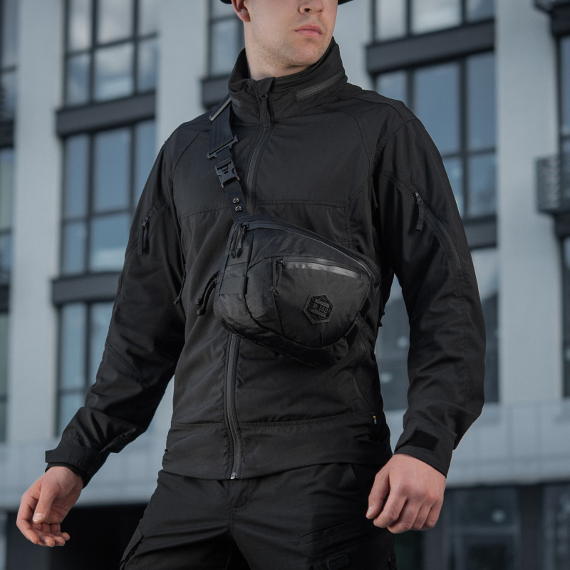 M-Tac сумка Sphaera Hardsling Bag X-Pac Elite Black