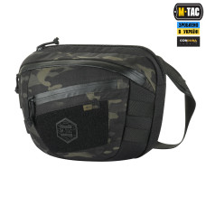 M-Tac сумка Sphaera Hex Hardsling Bag Large з липучкою Elite Multicam Black/Black