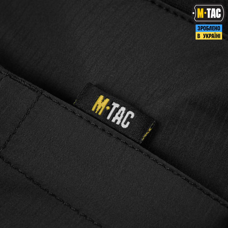 M-Tac світшот Nylon Pocket Cotton Hard Black