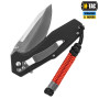 M-Tac темляк Fish&Cylindre Steel Black&Red