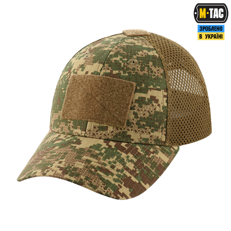 M-Tac бейсболка тактична з сіткою Rip-Stop NGU Camo