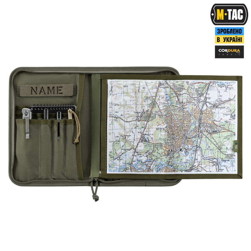 M-Tac планшет-органайзер А5 Elite Ranger Green