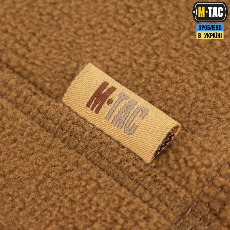 M-Tac шарф-труба Elite короткий з затяжкою фліс (320г/м2) Coyote Brown