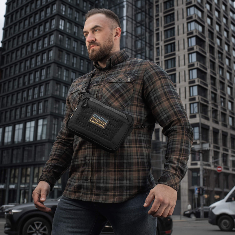 M-Tac сумка Admin Bag з липучкою Black