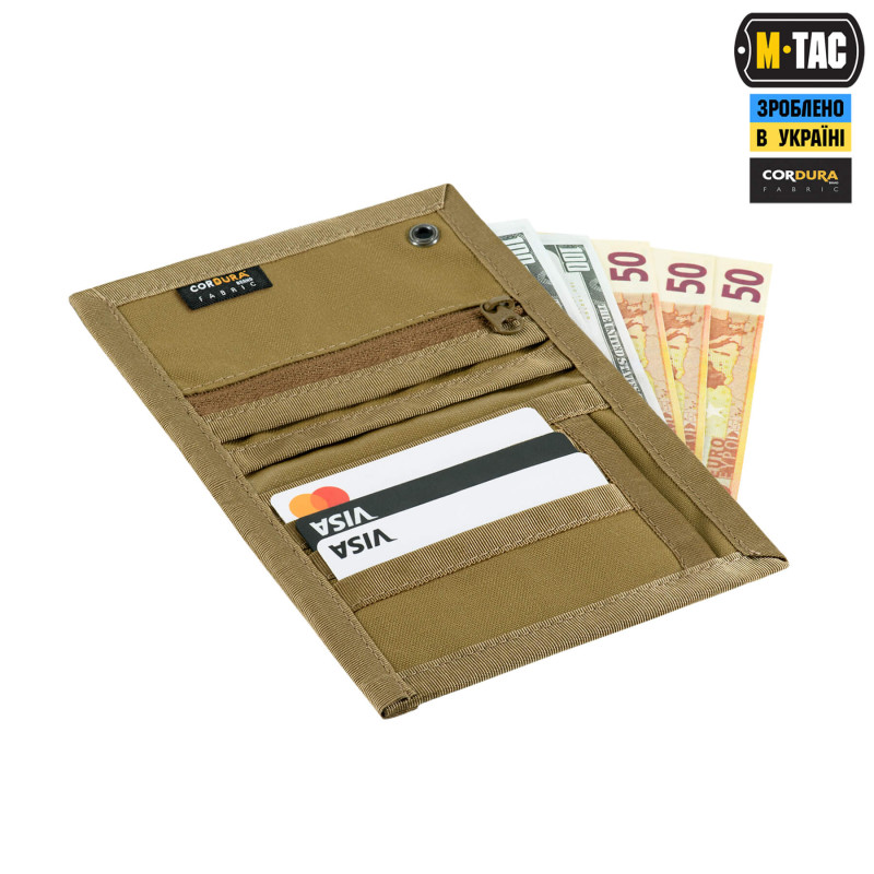 M-Tac гаманець Tactical Wallet Elite Coyote