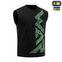M-Tac футболка безрукавка WAR Cotton Hard Black/Mint