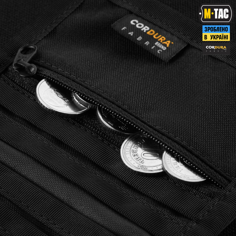 M-Tac гаманець Tactical Wallet Elite Black