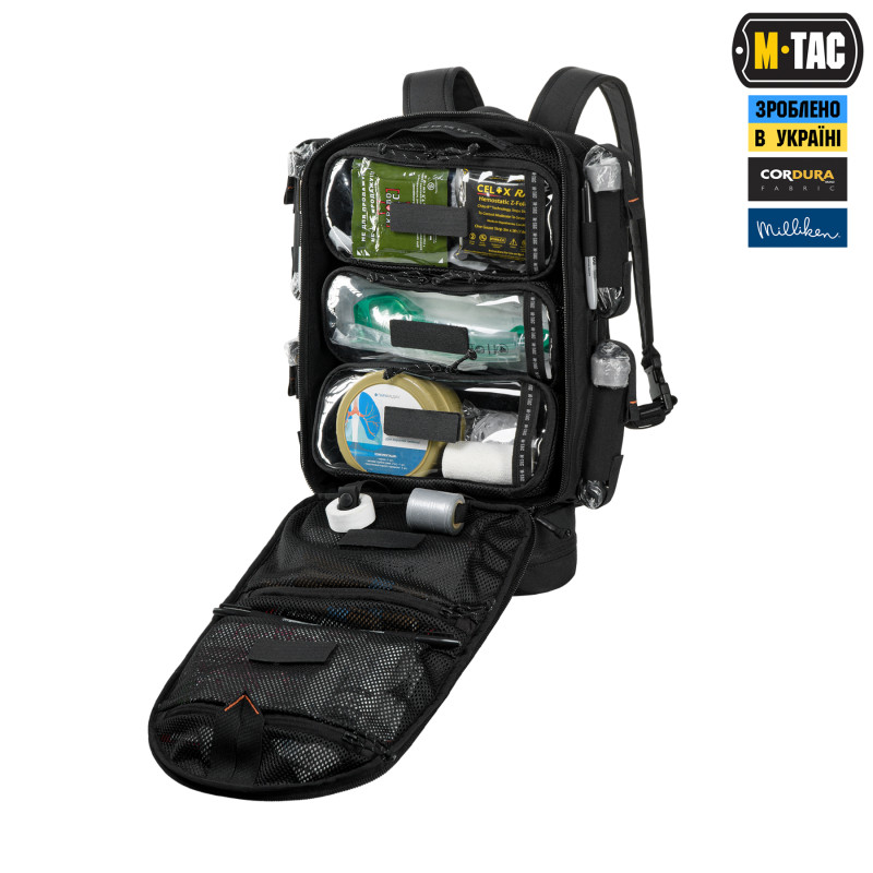 M-Tac наплічник бойового медика Elite Black
