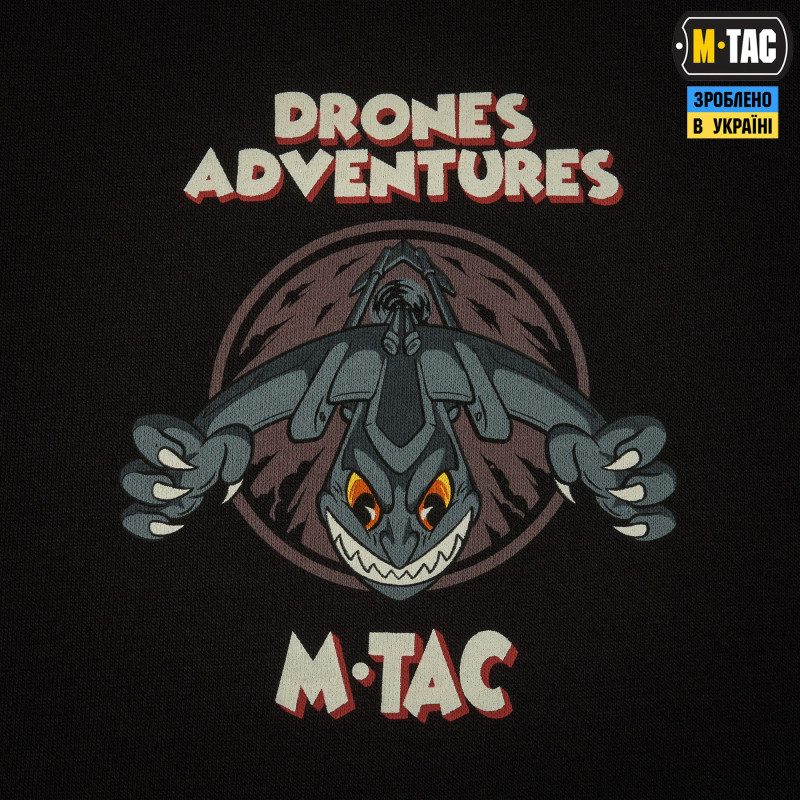 M-Tac футболка Drones Adventures Cotton Hard Black