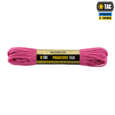M-Tac паракорд 550 type III Neon Pink Reflective 15м