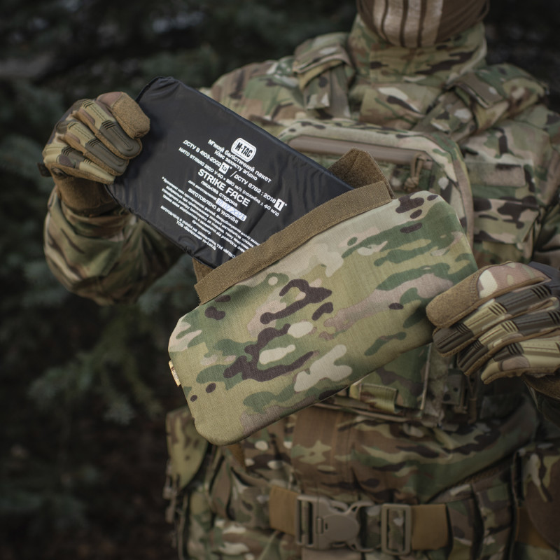 M-Tac захист попереку з балістичним пакетом 1А для Cuirass QRS Multicam