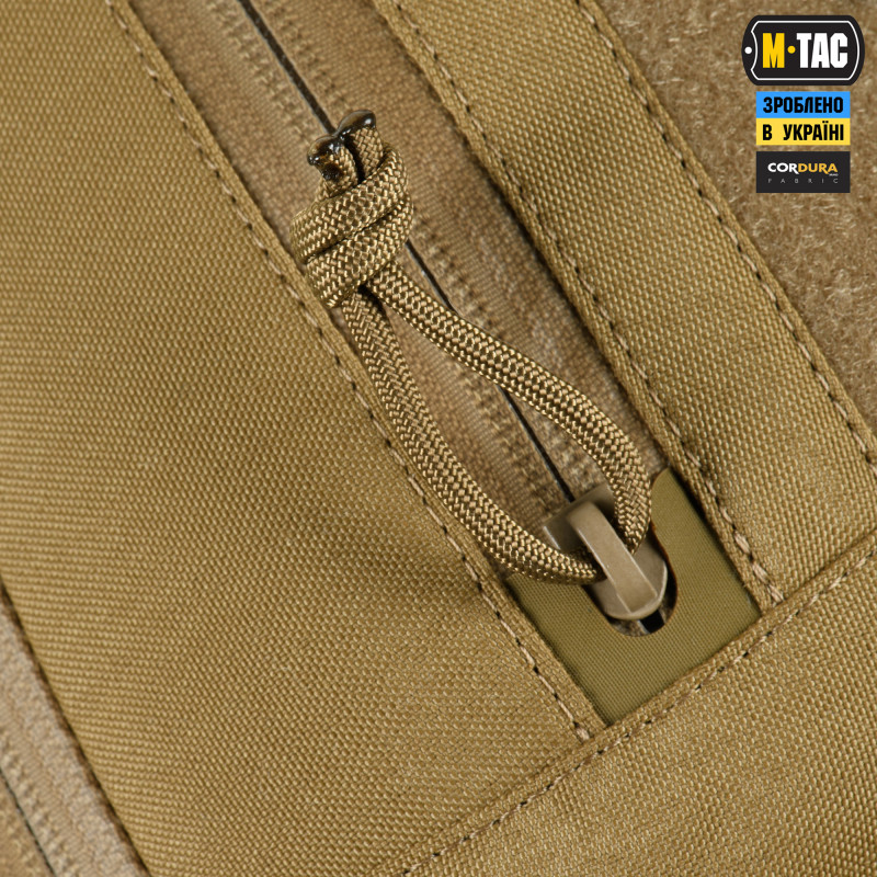 M-Tac сумка Sphaera Hardsling Bag Large з липучкою Elite Coyote