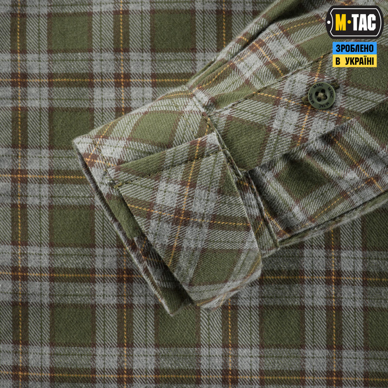 M-Tac сорочка Lumberjack Cotton Shirt Olive/Grey