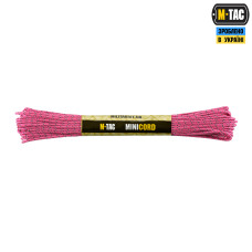 M-Tac паракорд Minicord Reflective Neon Pink 15м