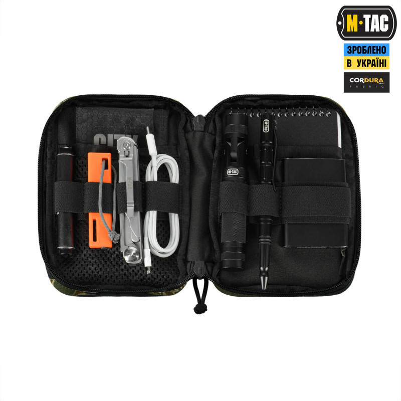 M-Tac EDC Pocket Elite Tiger stripes/Black