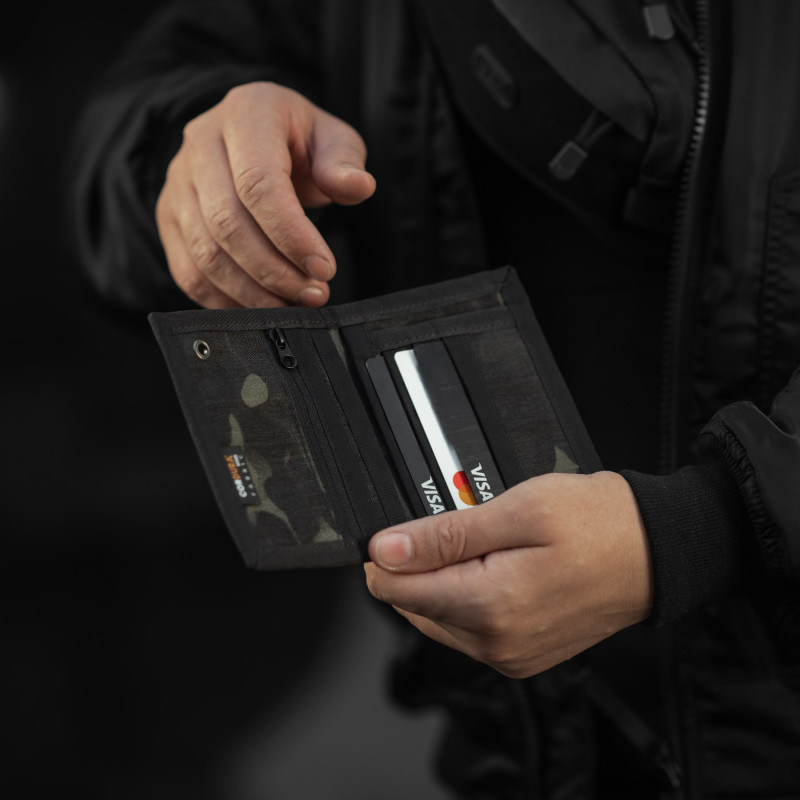 M-Tac гаманець Tactical Wallet Elite Multicam Black