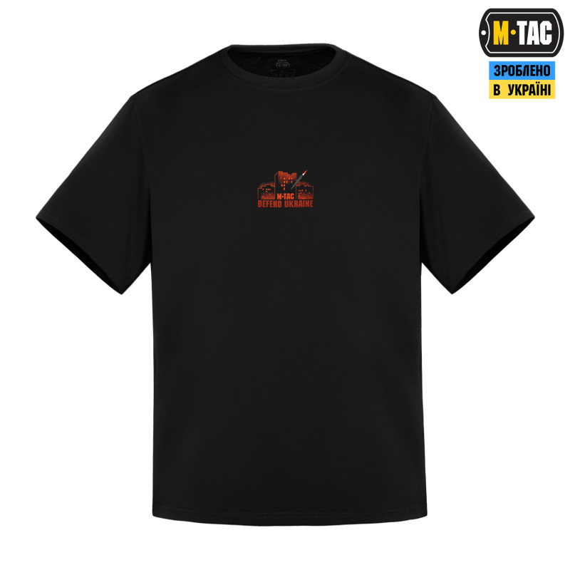 M-Tac футболка russia is a terrorist state Oversize Cotton Hard Black
