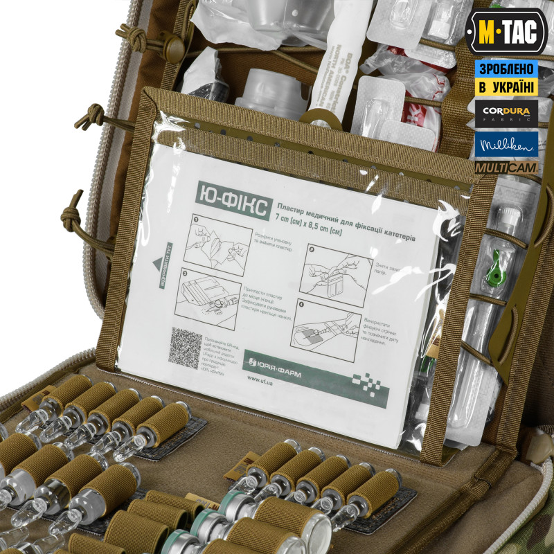 M-Tac наплічник бойового медика Elite Multicam