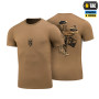 M-Tac футболка бойового медика 3 ОШБр Coyote Brown