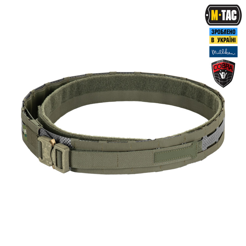 M-Tac ремінь Tiger Belt Cobra Buckle Ranger Green