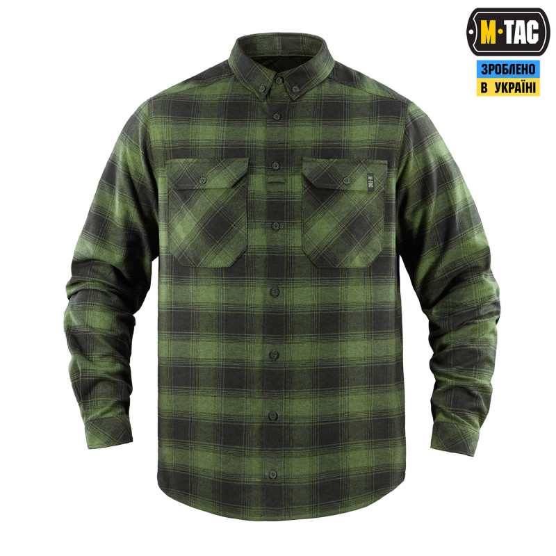 M-Tac сорочка Lumberjack Cotton Shirt Olive/Black