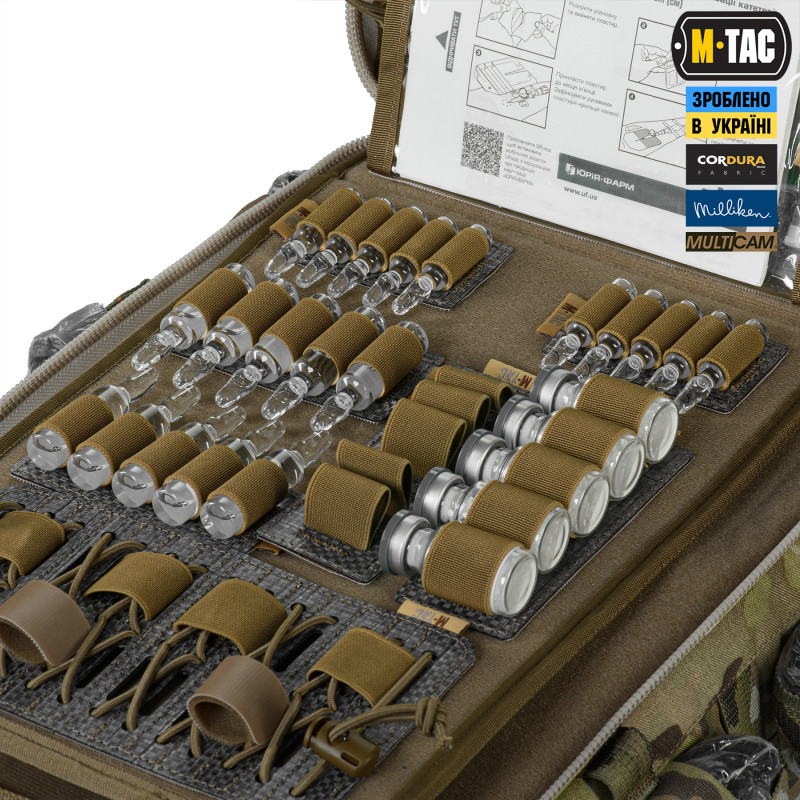 M-Tac наплічник бойового медика Elite Multicam