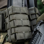 M-Tac підсумок для АК відкритий подвійний Laser Cut  Ranger Green