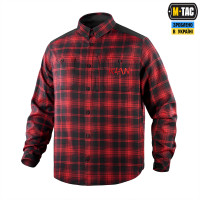 M-Tac сорочка Redneck Shirt KLAN Embroidery Red/Black