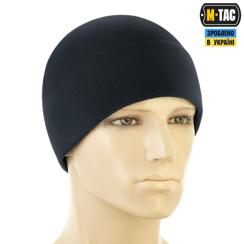 M-Tac шапка Watch Cap Elite фліс (320г/м2) with Slimtex Dark Navy Blue