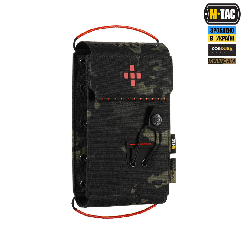 M-Tac Аптечка-вкладиш тактична індивідуальна IFAK Elite Multicam Black