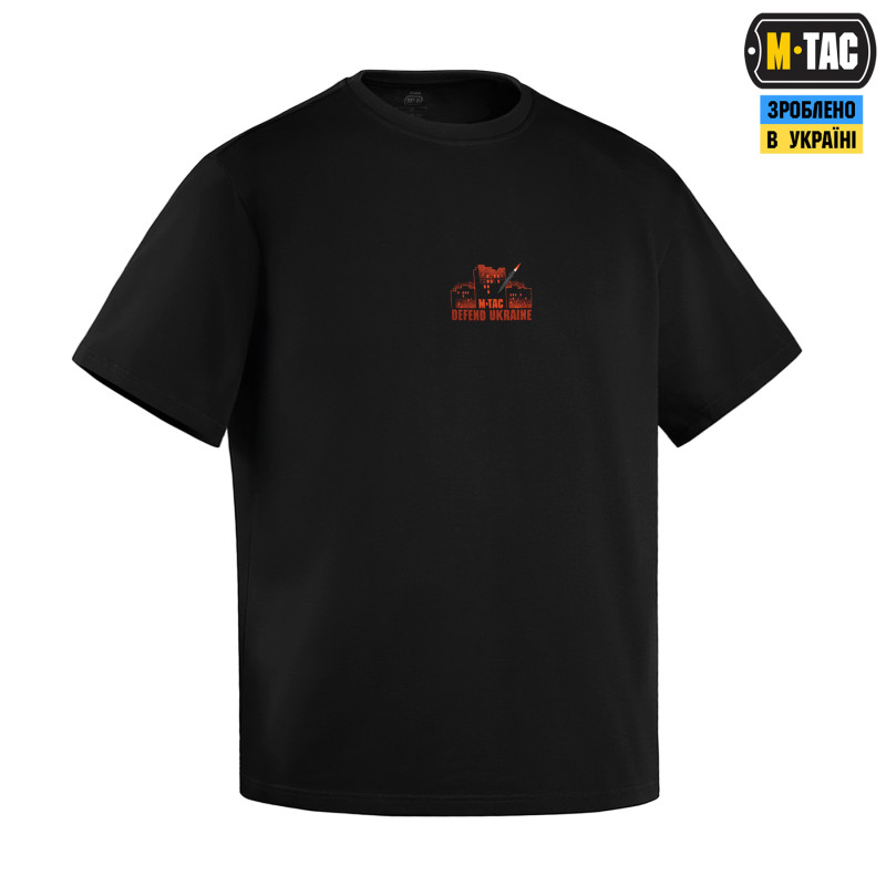 M-Tac футболка russia is a terrorist state Oversize Cotton Hard Black