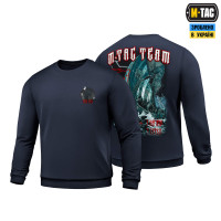 M-Tac світшот The Way Cotton Hard Indigo Blue