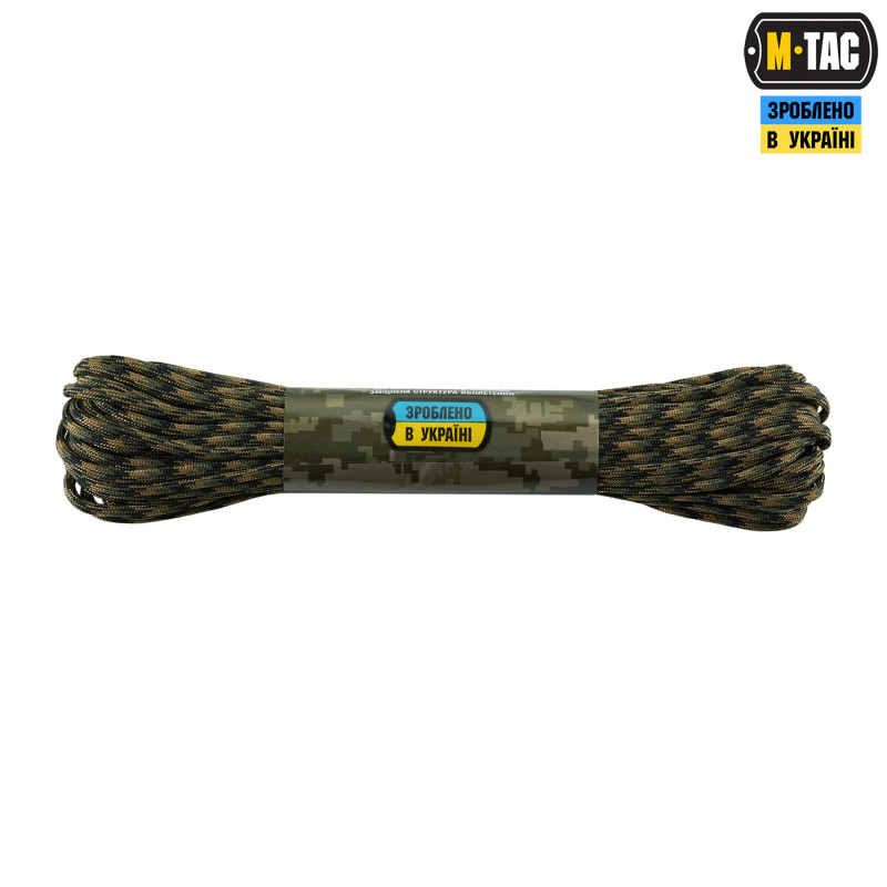 M-Tac паракорд 550 mil-spec 15m Woodland Marpat
