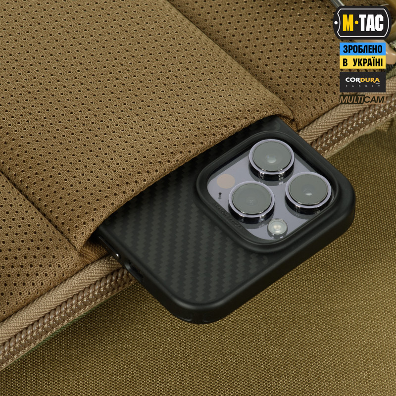 M-Tac сумка Admin Bag Medium Elite з липучкою Multicam (20 x 30 x 5 см)