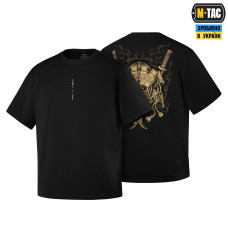 M-Tac футболка Gold Samurai Oversize Black