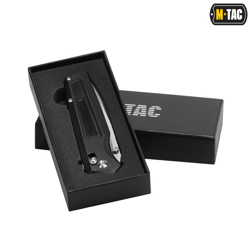 M-Tac ніж складний Type 34 Black/Stonewash