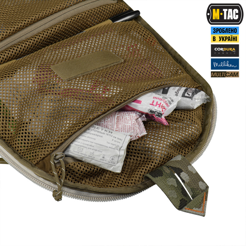 M-Tac наплічник бойового медика Elite Multicam