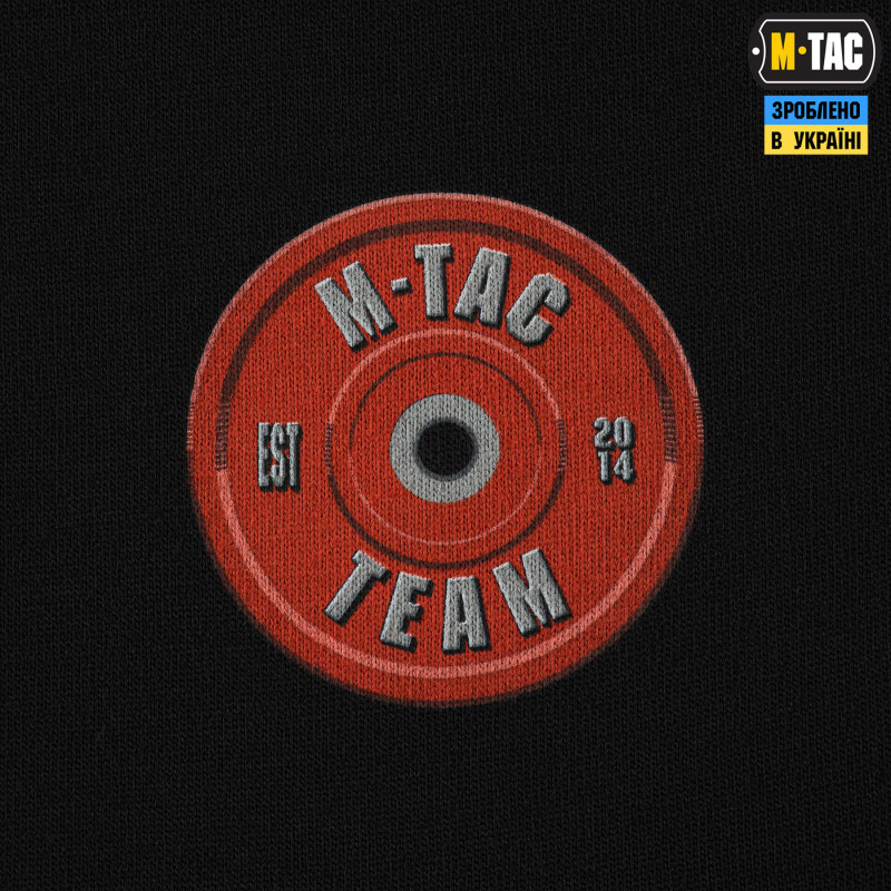 M-Tac футболка Train Hard Oversized Cotton Hard Black