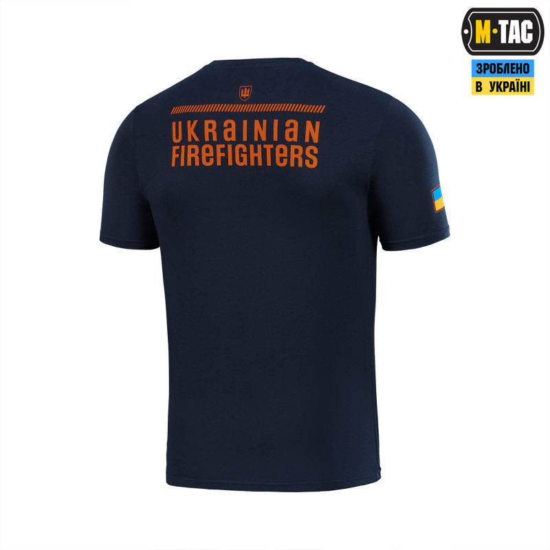 M-Tac футболка Ukrainian Firefighters Dark Navy Blue