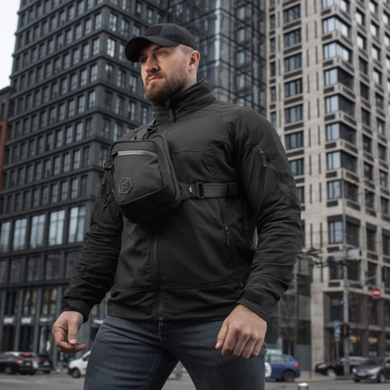 M-Tac сумка Sling Pistol Bag Hex Black