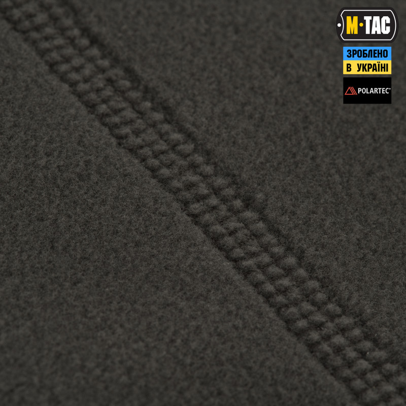 M-Tac шарф-труба анатомічний з затяжкою Polartec Dark Grey