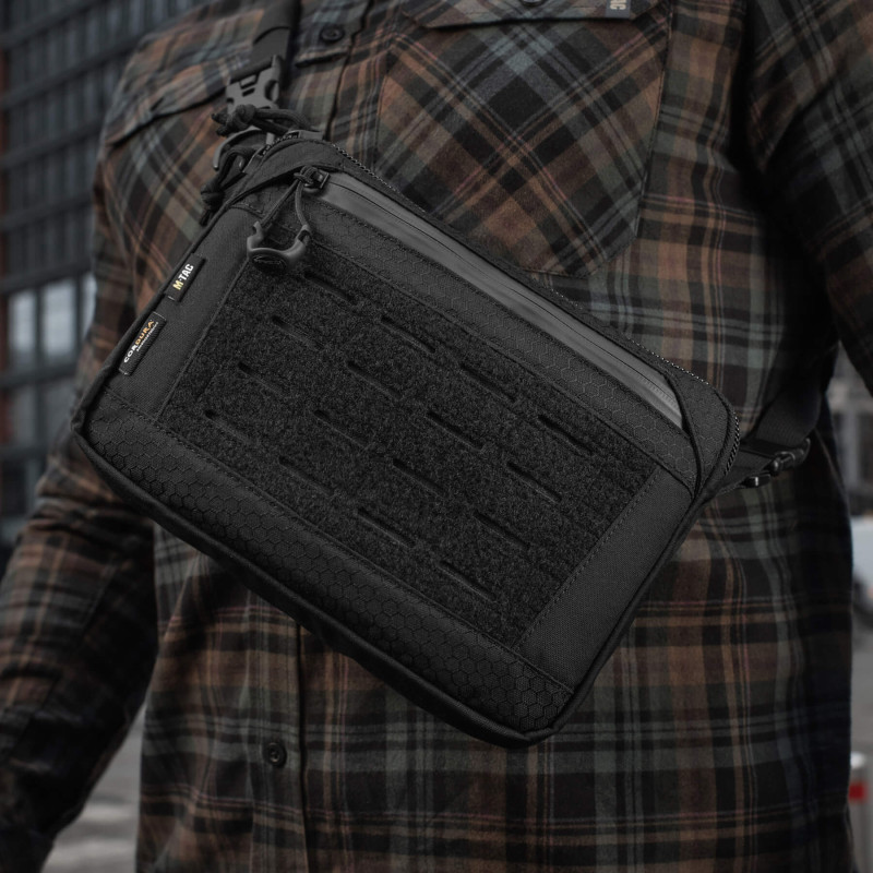 M-Tac сумка Admin Bag з липучкою Black