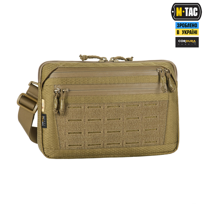 M-Tac сумка Admin Bag Medium Elite з липучкою Hex Coyote