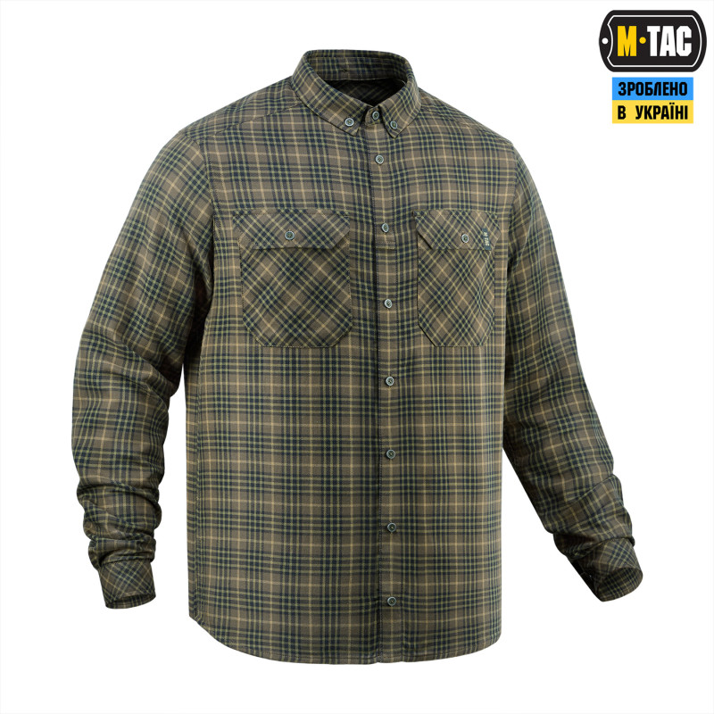 M-Tac сорочка Lumberjack Cotton Shirt Black/МС