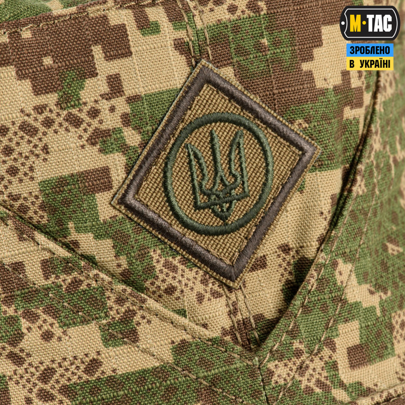 M-Tac Кашкет-мазепинка з гербом ріп-стоп NGU Camo
