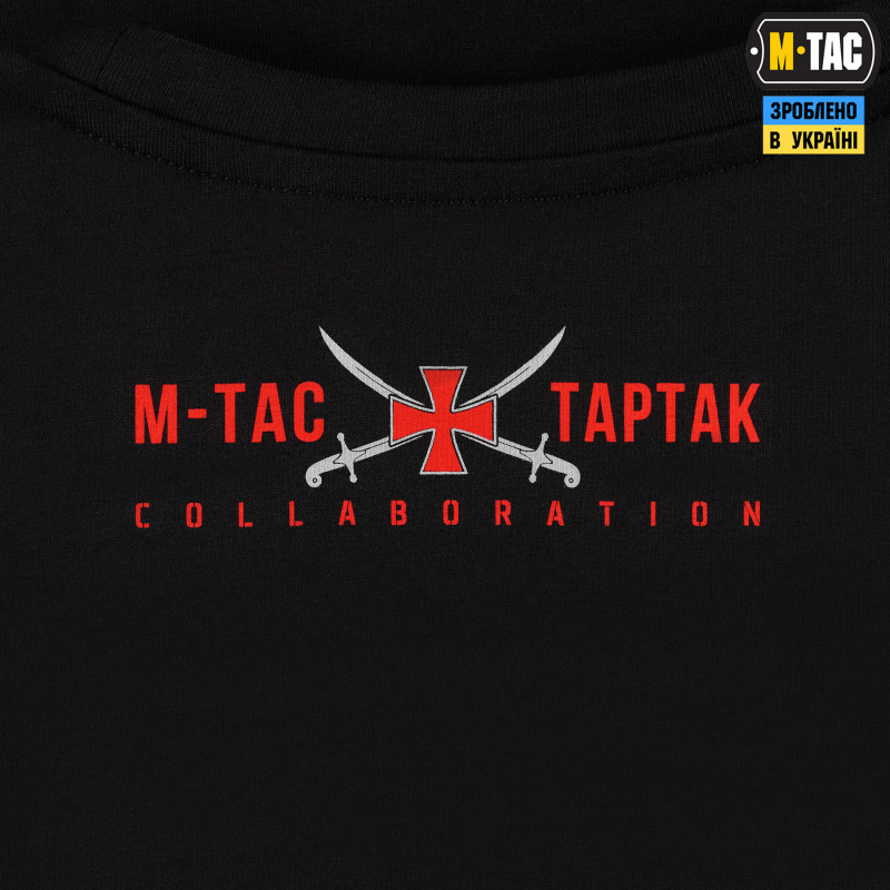 M-Tac футболка Лицарський хрест front Black