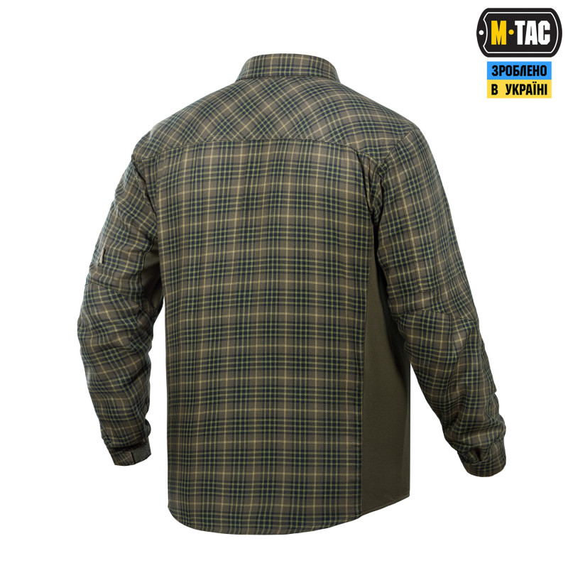 M-Tac сорочка Tactical Cotton Shirt Black/МС