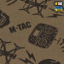 M-Tac шарф-труба мікрофліс Drone Pattern Tan